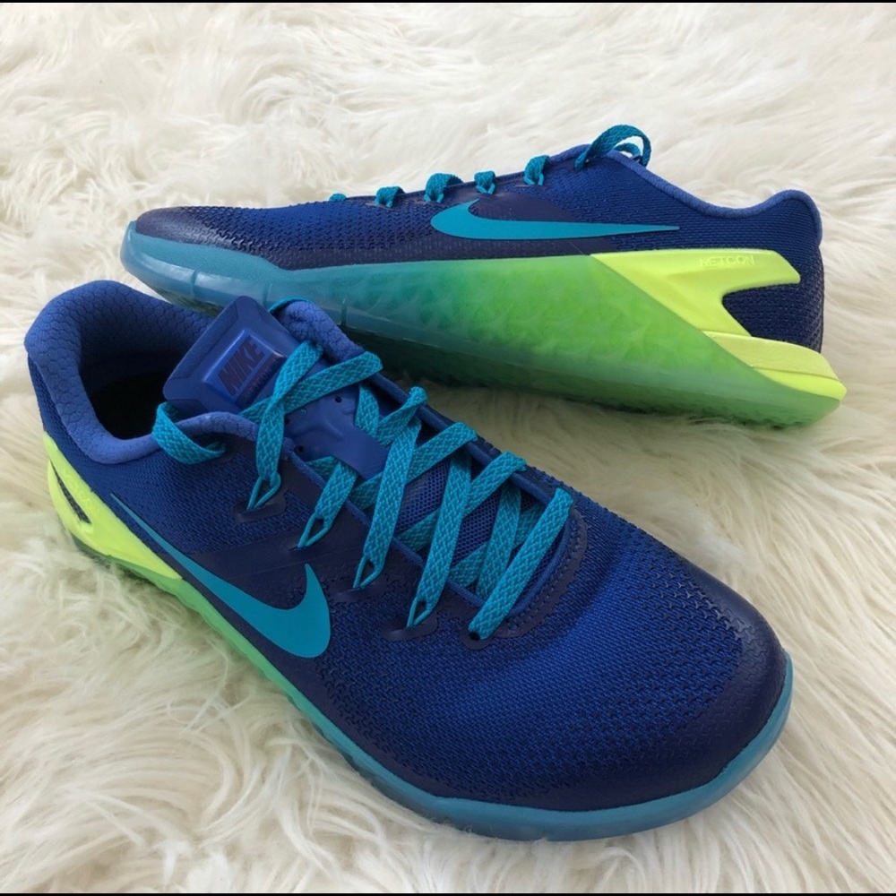 💘 New💘 NIKE ID blue Metcon 4 ~ size 7